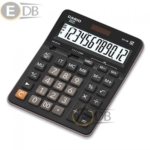 Calculatrice Casio GX-12B-BK maroc